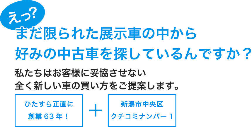 新潟市にお住まいの方へ ご希望の中古車を日本全国からお探しします お探し専門店認定ディーラー パレスオートセンター パレスオートセンター