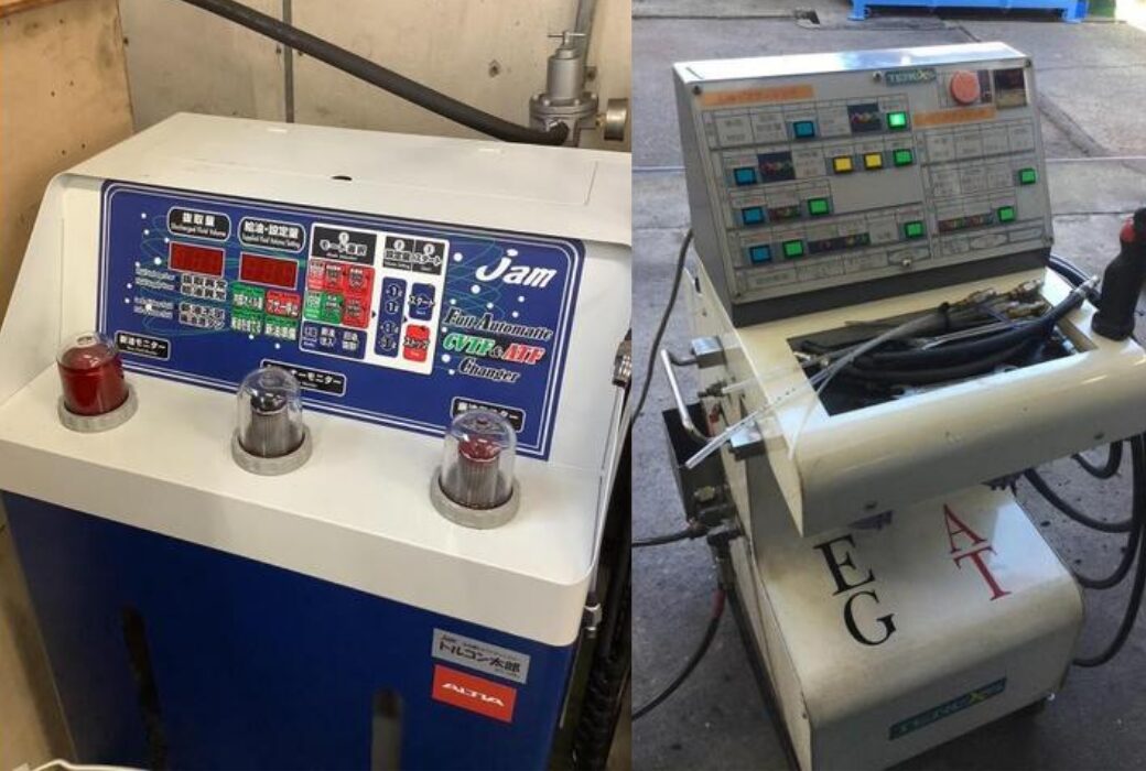 パレスオートの整備工場と設備